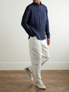 Hartford - Linen Shirt - Blue