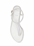 RENÉ CAOVILLA 10mm Embellished Satin Thong Sandals