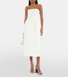 Adriana Degreas Strapless midi dress