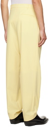 LU'U DAN Yellow Tailored Trousers