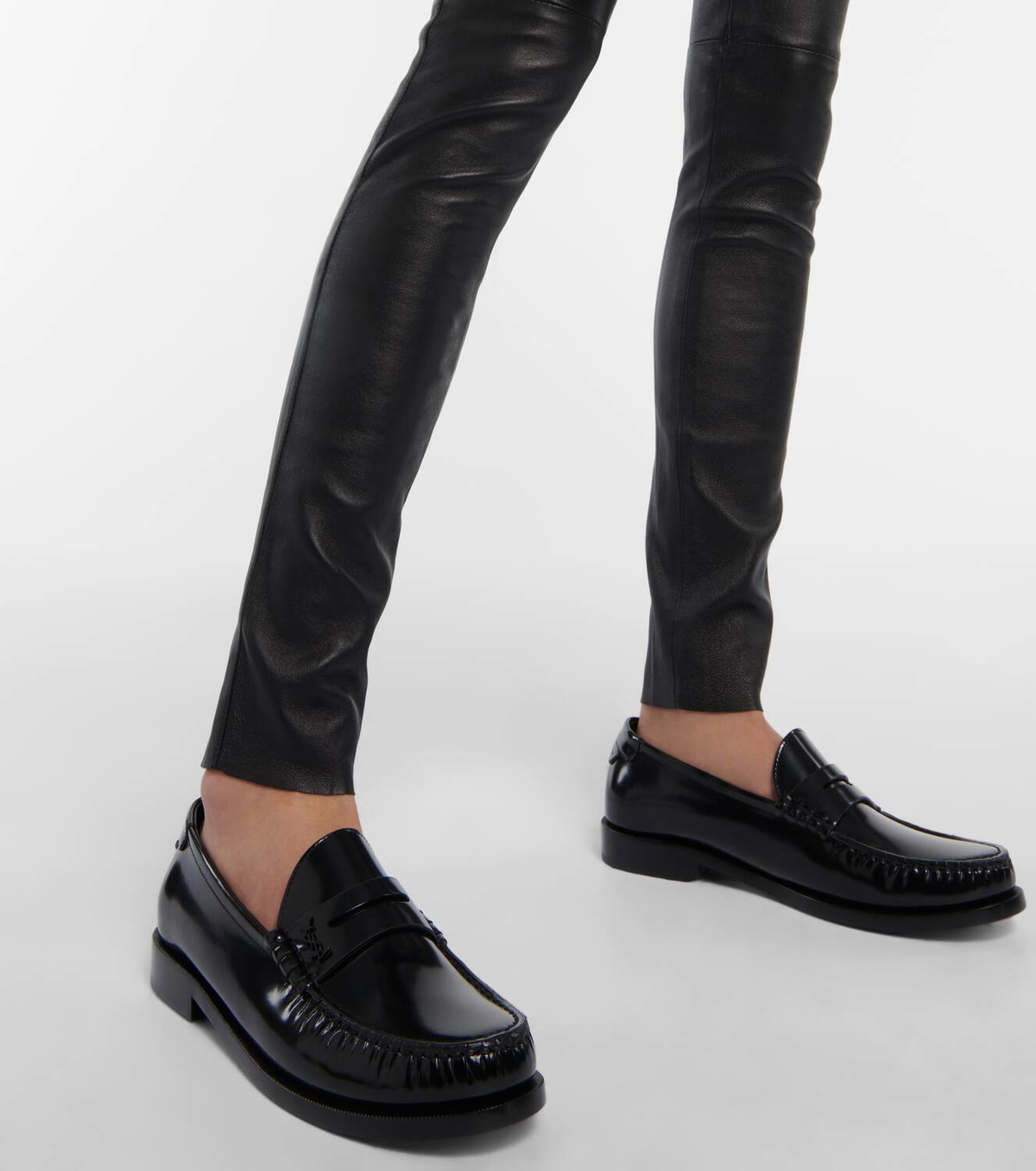 Saint Laurent Le Loafer patent leather loafers Saint Laurent