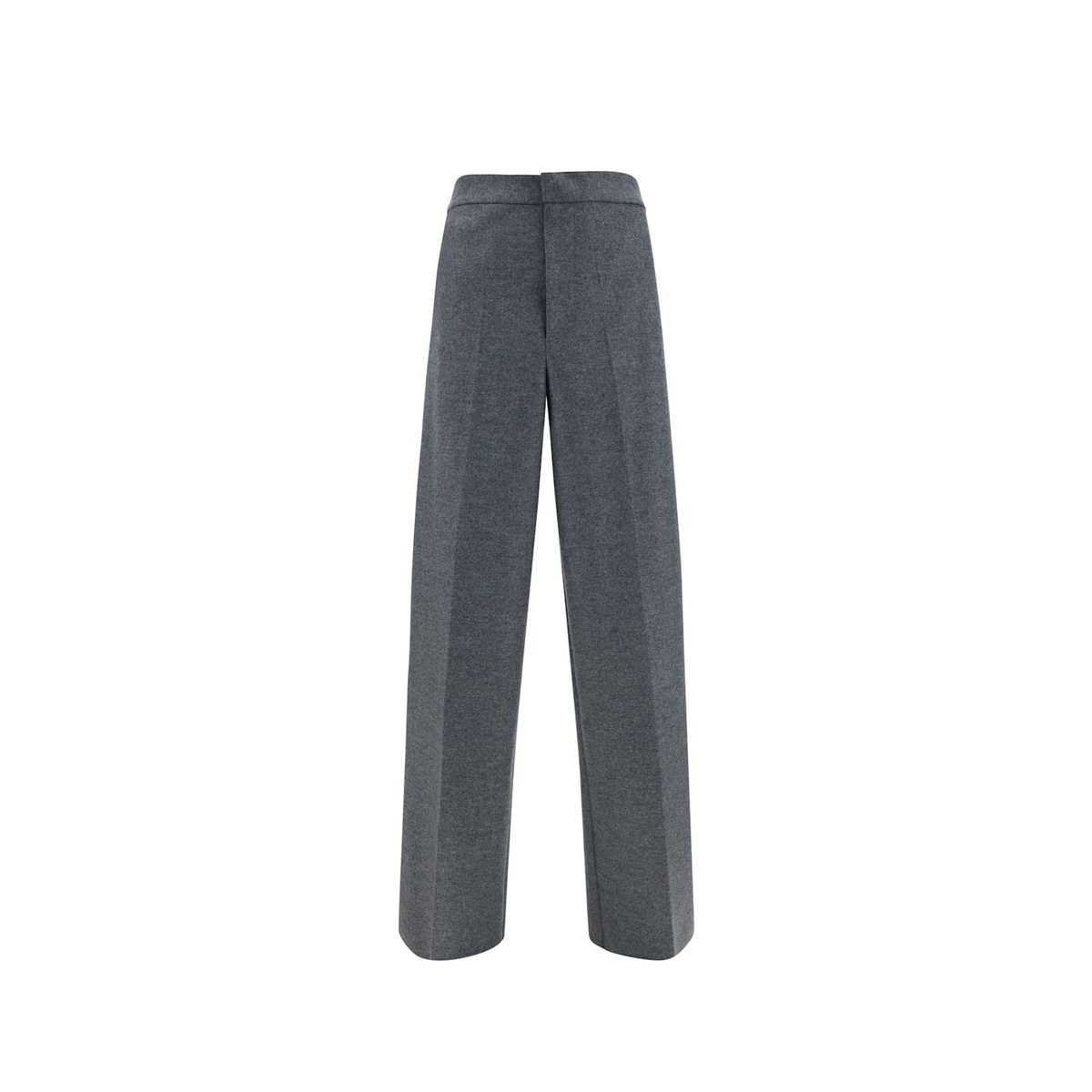 【関税＆送料込み】Jil Sander Grey Trousers In Cotton With Jil Sander - Zipped Wool Pants | HBX - Globally Curated