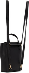 Ferragamo Black Mini Gancini Backpack