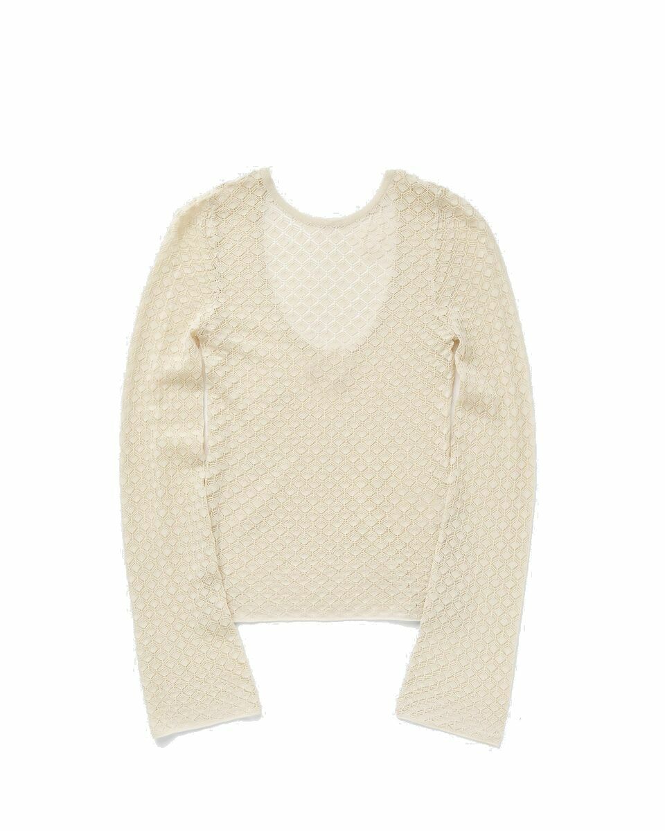 Photo: Envii Enhammer Ls Knit 7084 Beige - Womens - Longsleeves