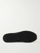 The Row - Mica Leather Sneakers - Black