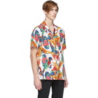 Levis Multicolor Parrots Cubano Shirt