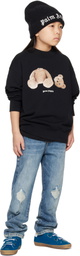 Palm Angels Kids Black Bear Sweatshirt