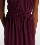 Eres Ines halterneck jersey midi dress