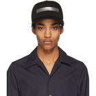 Neil Barrett Black and Silver Tape Cap