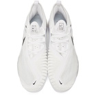 Nike White React Vapor NXT Sneakers