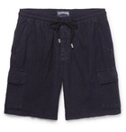 Vilebrequin - Linen Cargo Shorts - Blue