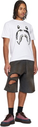 BAPE White City Camo Shark T-shirt