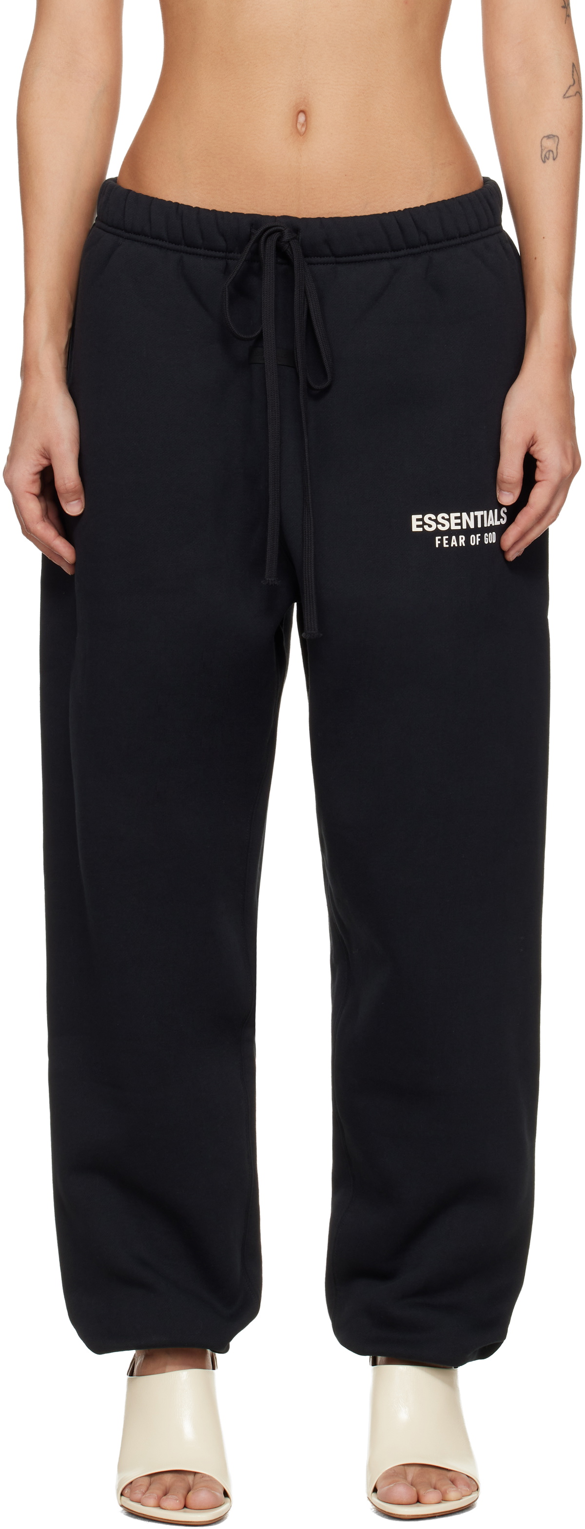 Fear of God ESSENTIALS Black Classic Sweatpants
