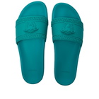 Versace Men's Medusa Pool Slide in Green