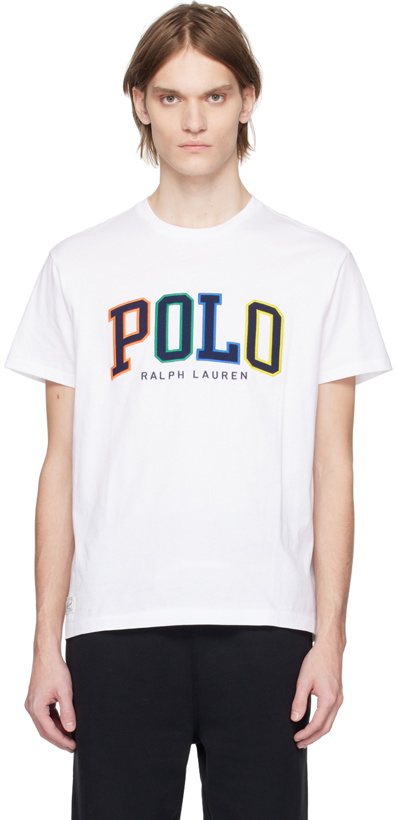 Photo: Polo Ralph Lauren White Classic Fit T-shirt