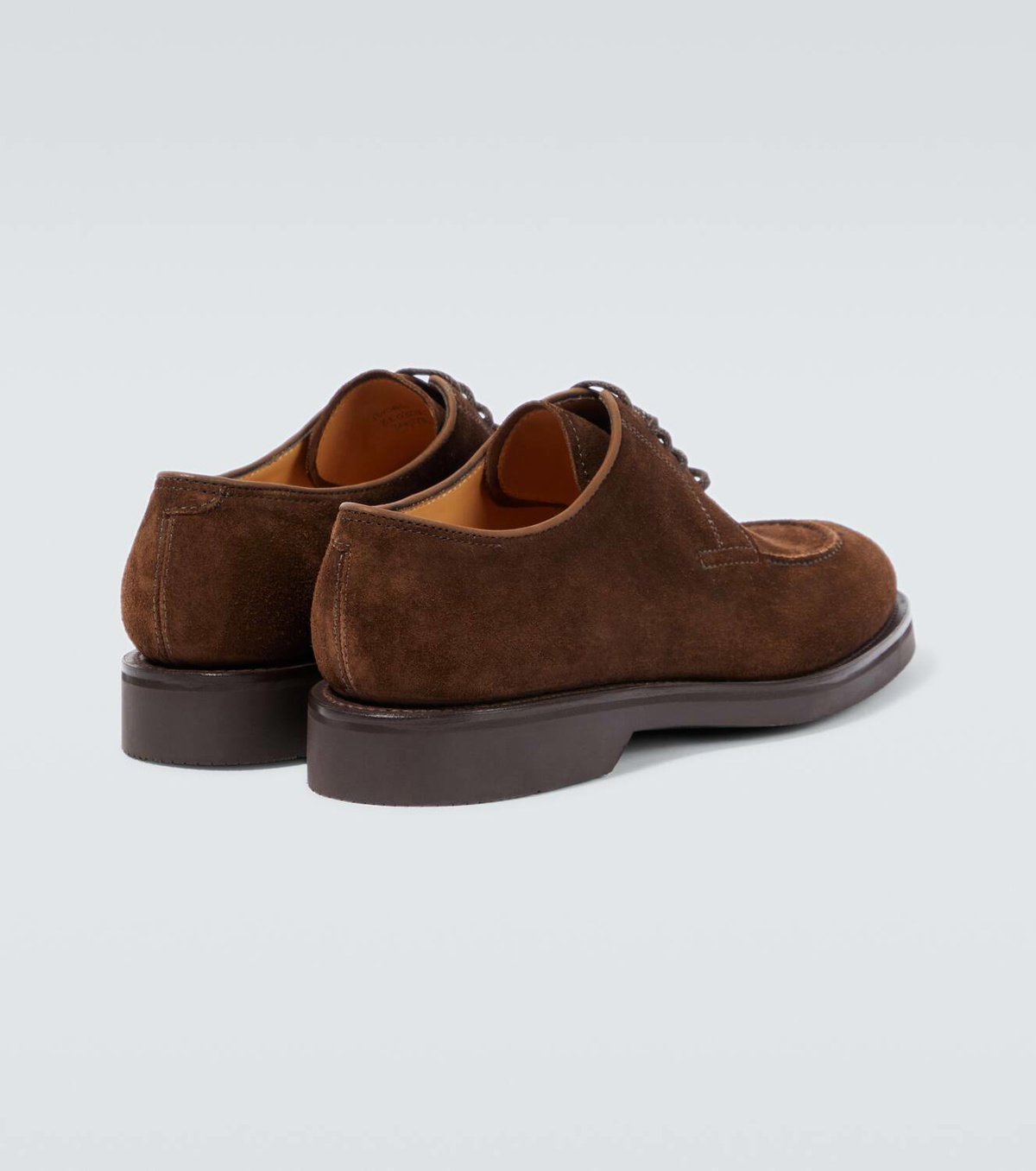 John Lobb Rydal suede Derby shoes