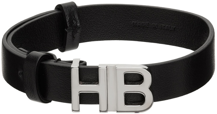Photo: Boss Black Leather Bellino HB Bracelet