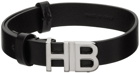 Boss Black Leather Bellino HB Bracelet