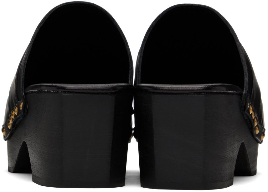 Aeyde Black Bibi Clogs