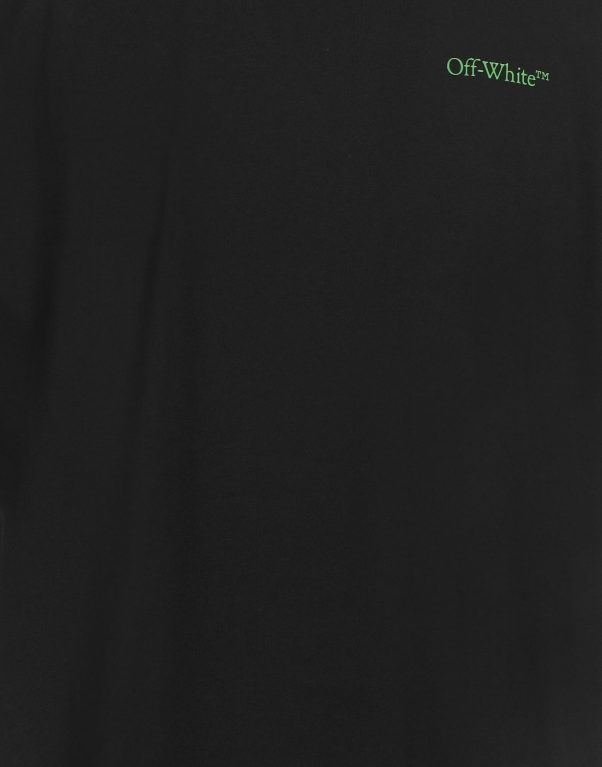 Off-white Mens T-shirt in Black