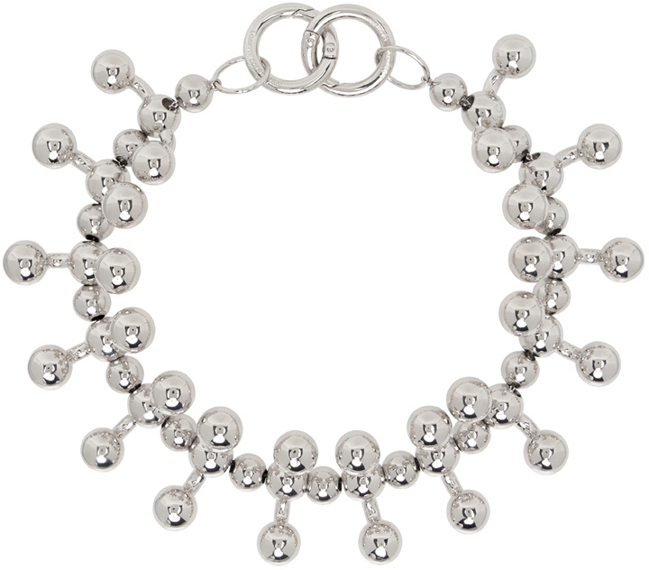 Photo: Lorette Colé Duprat Silver Genome Beaded Necklace