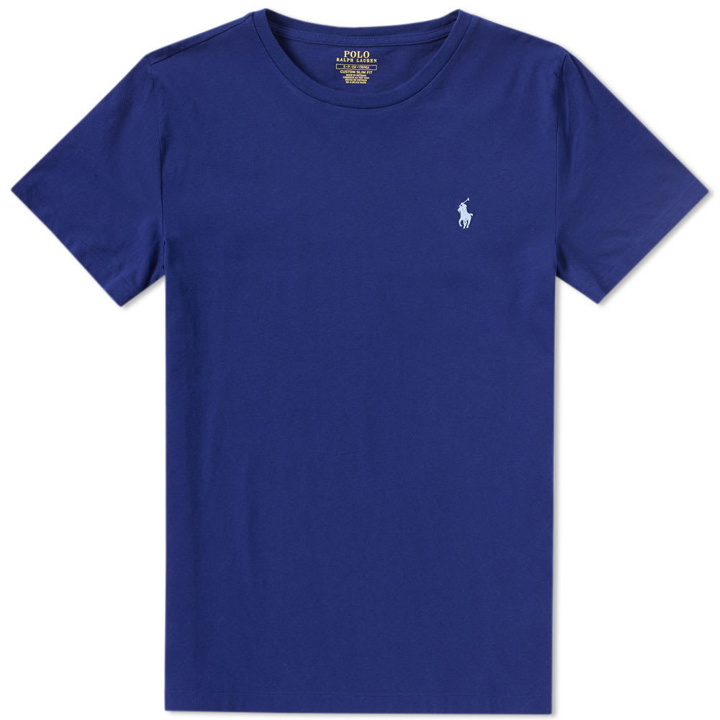 Photo: Polo Ralph Lauren Crew Neck Tee Blue