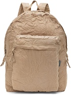 Kanghyuk SSENSE Exclusive Beige Airbag Backpack