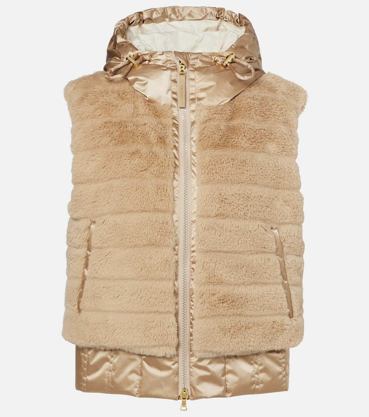 Bogner Yumi faux fur down vest