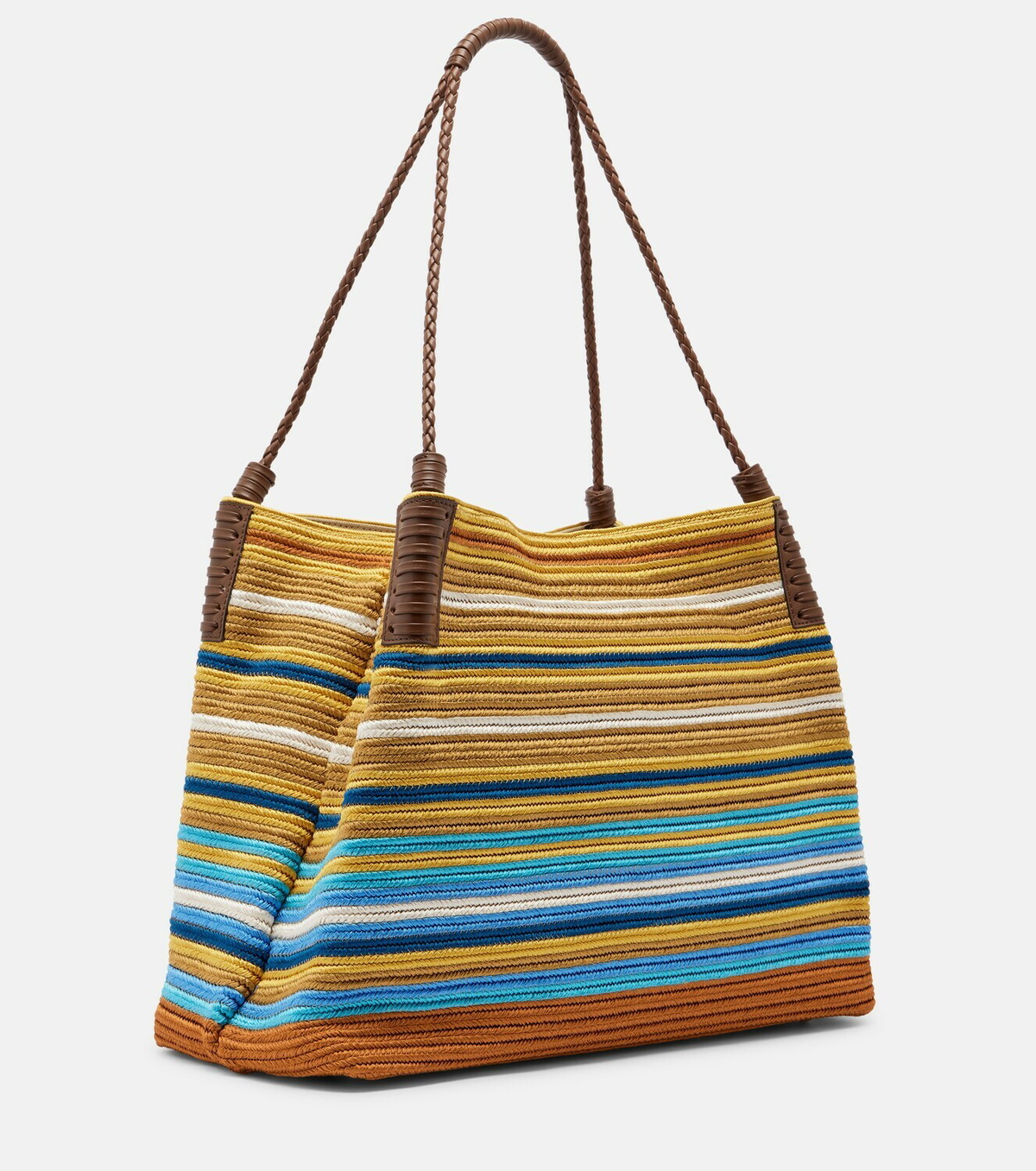 Etro Libra Medium striped tote bag