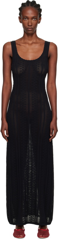 Photo: Holzweiler Black Tine Crochet Maxi Dress