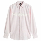 No Problemo Men's LS Stripe Shirt in Red