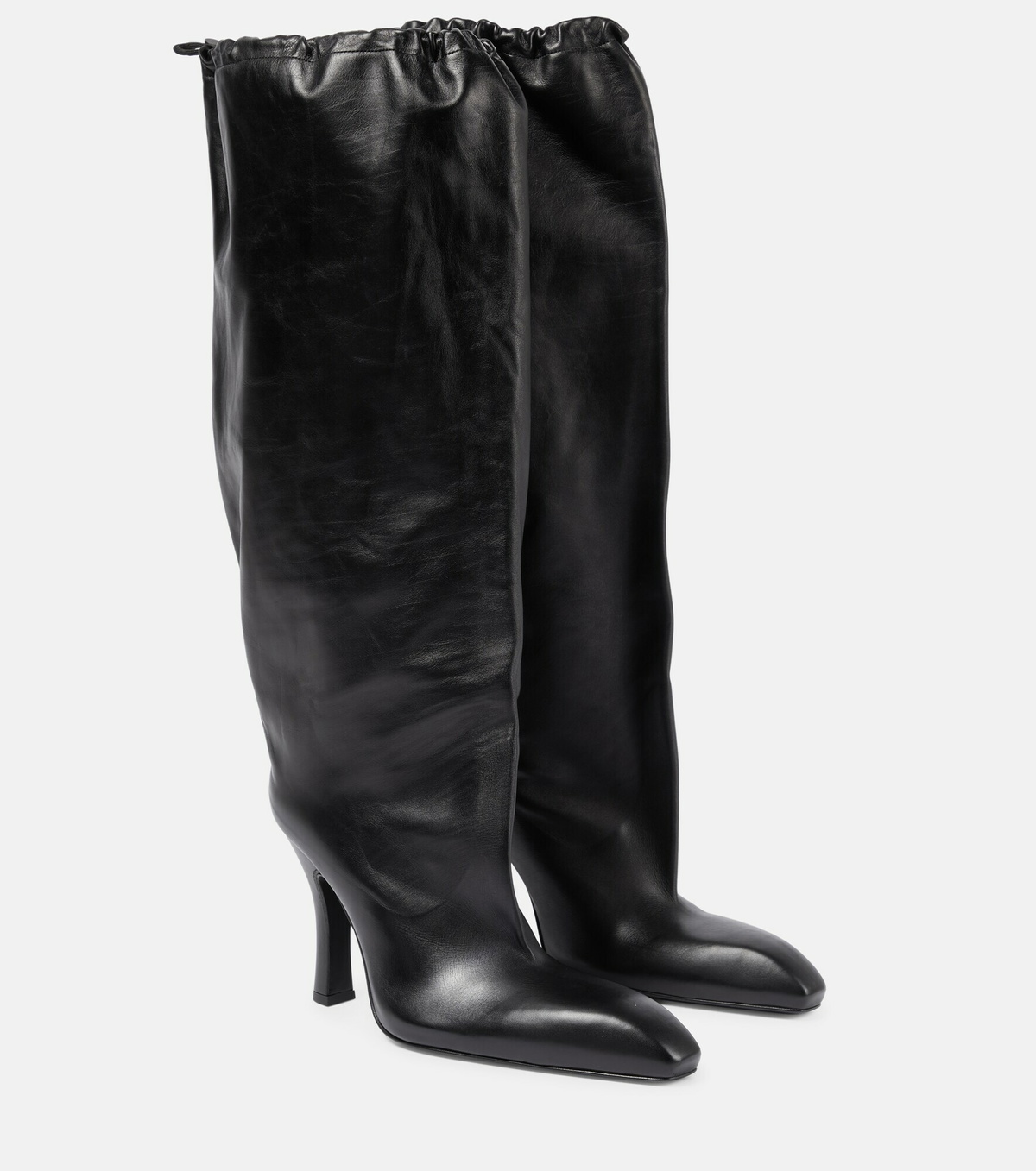 Balenciaga - Falkon leather boots