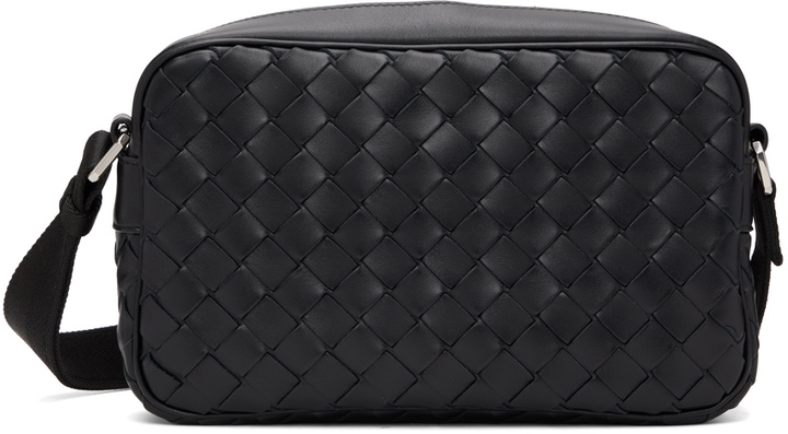 Photo: Bottega Veneta Black Small Classic Camera Bag