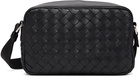 Bottega Veneta Black Small Classic Camera Bag