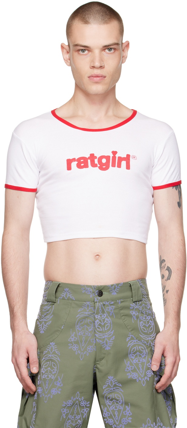 Stray Rats White 'Ratgirl' T-Shirt