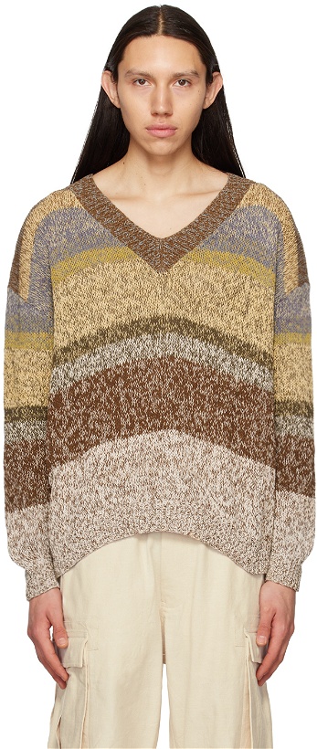 Photo: Story mfg. Multicolor Keeping Sweater