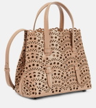 Alaïa Le Mina 20 Vienne Wave leather tote bag