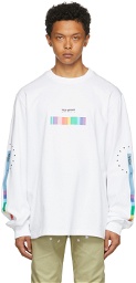 Hood by Air White Veteran Spectrum Long Sleeve T-Shirt