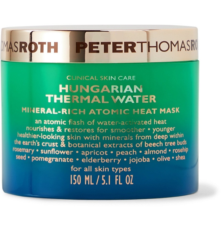 Photo: PETER THOMAS ROTH - Hungarian Thermal Water Mineral-Rich Atomic Heat Mask, 150ml - Colorless