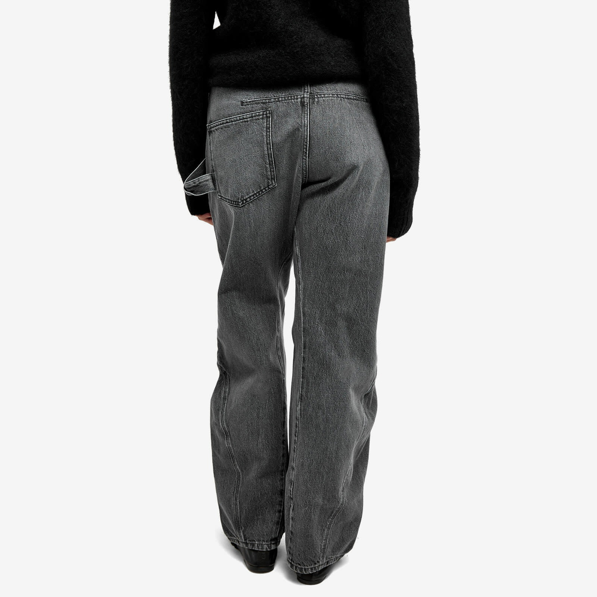 TWISTED WORKWEAR DENIM JEANS in blue | JW Anderson US