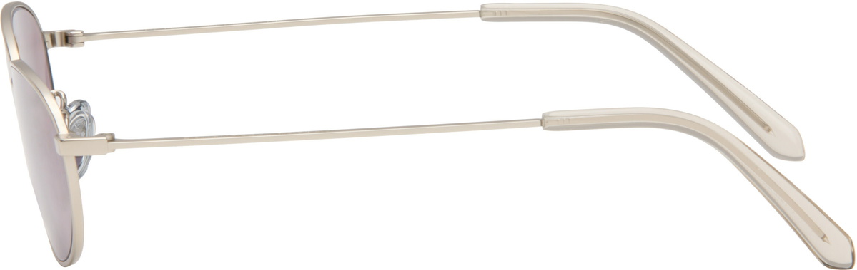 RETROSUPERFUTURE Silver Uovo Sunglasses