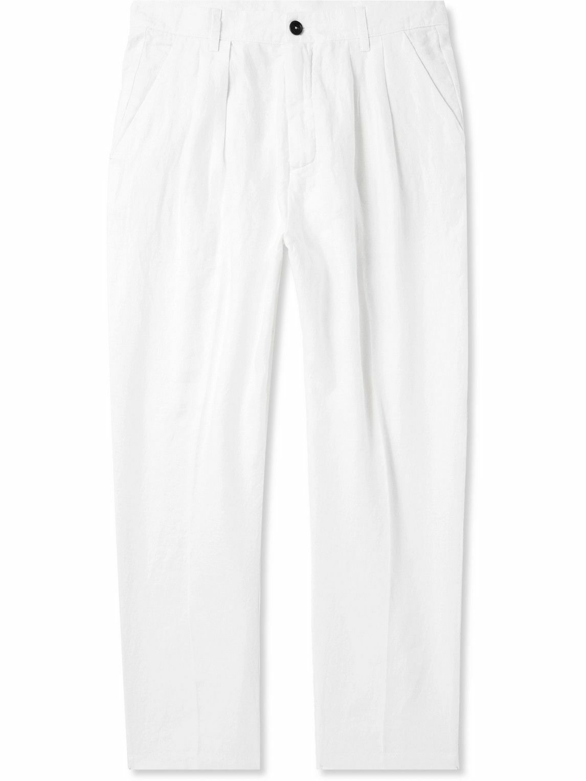 Massimo Alba - Straight-Leg Cotton-Corduroy Trousers - Blue