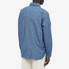 orSlow Men's Work Shirt in Chambray