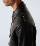 McQueen Studded leather jacket