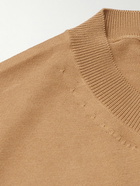 TOM FORD - Sea Island Cotton Sweater - Brown