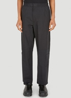 Elasticated Waist Track Pants in Black