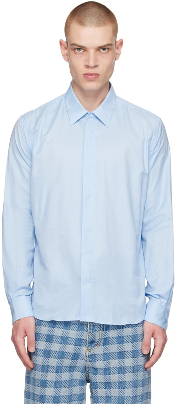 Photo: AMI Paris Blue Button Shirt