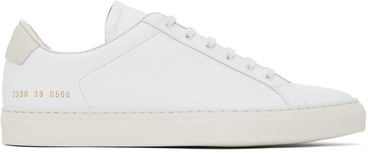 Photo: Common Projects White Retro Sneakers