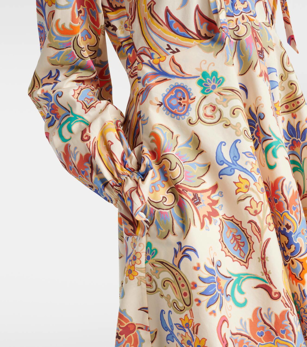 Etro Printed cotton minidress