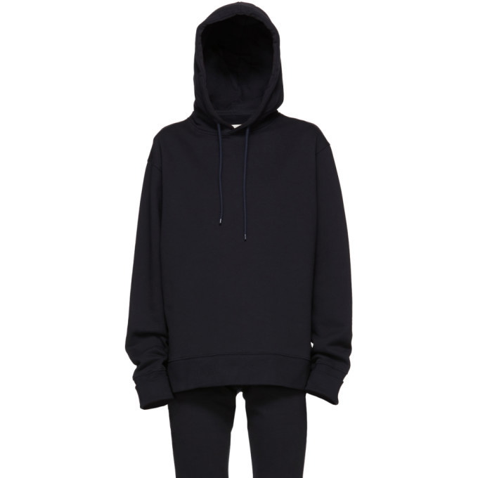 Photo: A-Plan-Application Navy Oversized Hoodie